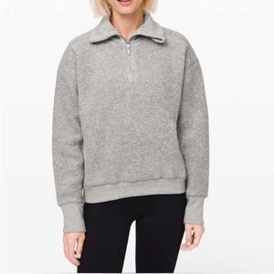 ⭐️❤️Lululemon athletica Gray Half-Zip Pullover